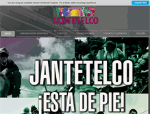 Tablet Screenshot of jantetelco.gob.mx